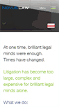 Mobile Screenshot of novuslaw.com
